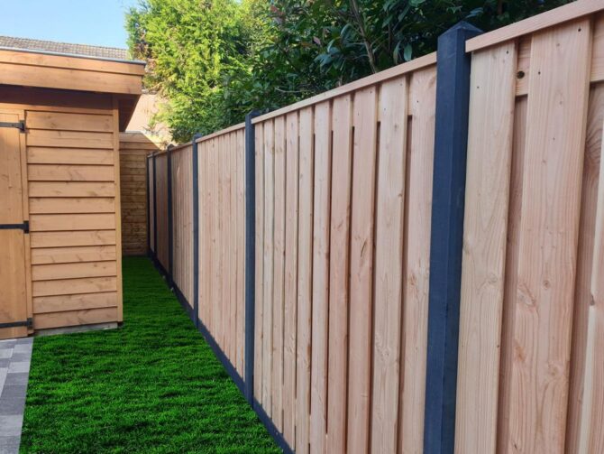 Douglas Glad Antraciet Beton