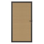 NewTechWood composiet poortdeur triple, 100x195 cm