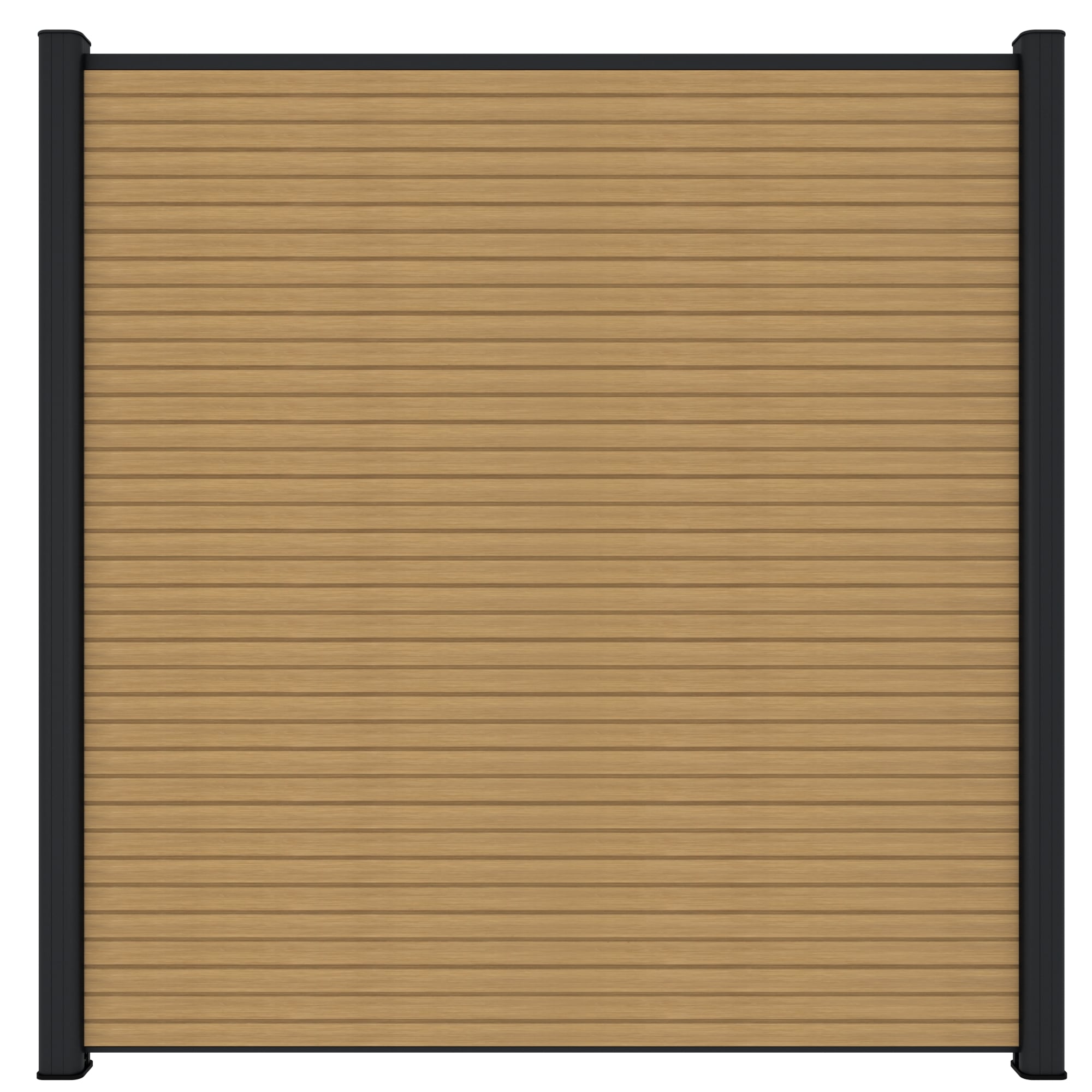 NewTechWood composiet tuinscherm triple, 180x180 cm