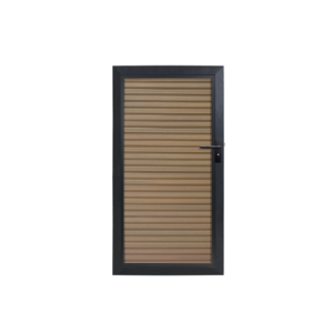 Poort Teak Rhombus Vierkant