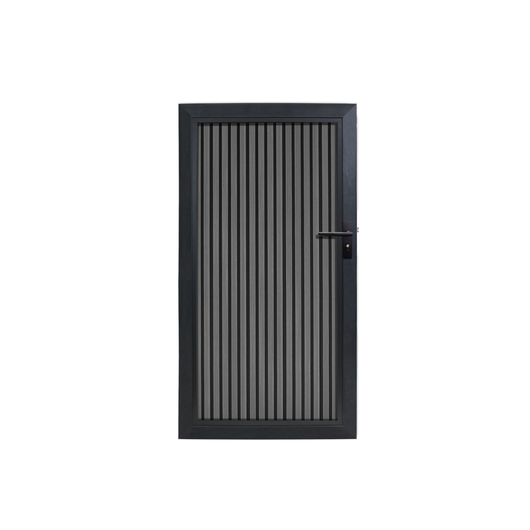 Poort Zwart Verticaal Rhombus Vierkant