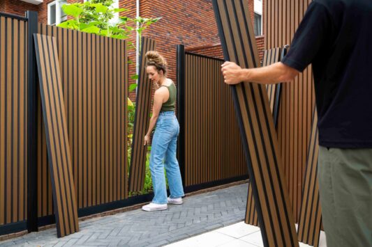 Teak Verticaal Sfeer 2